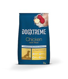 DogXtreme - Croquettes Mini Adulte au Poulet Frais pour Petit Chien - 3Kg