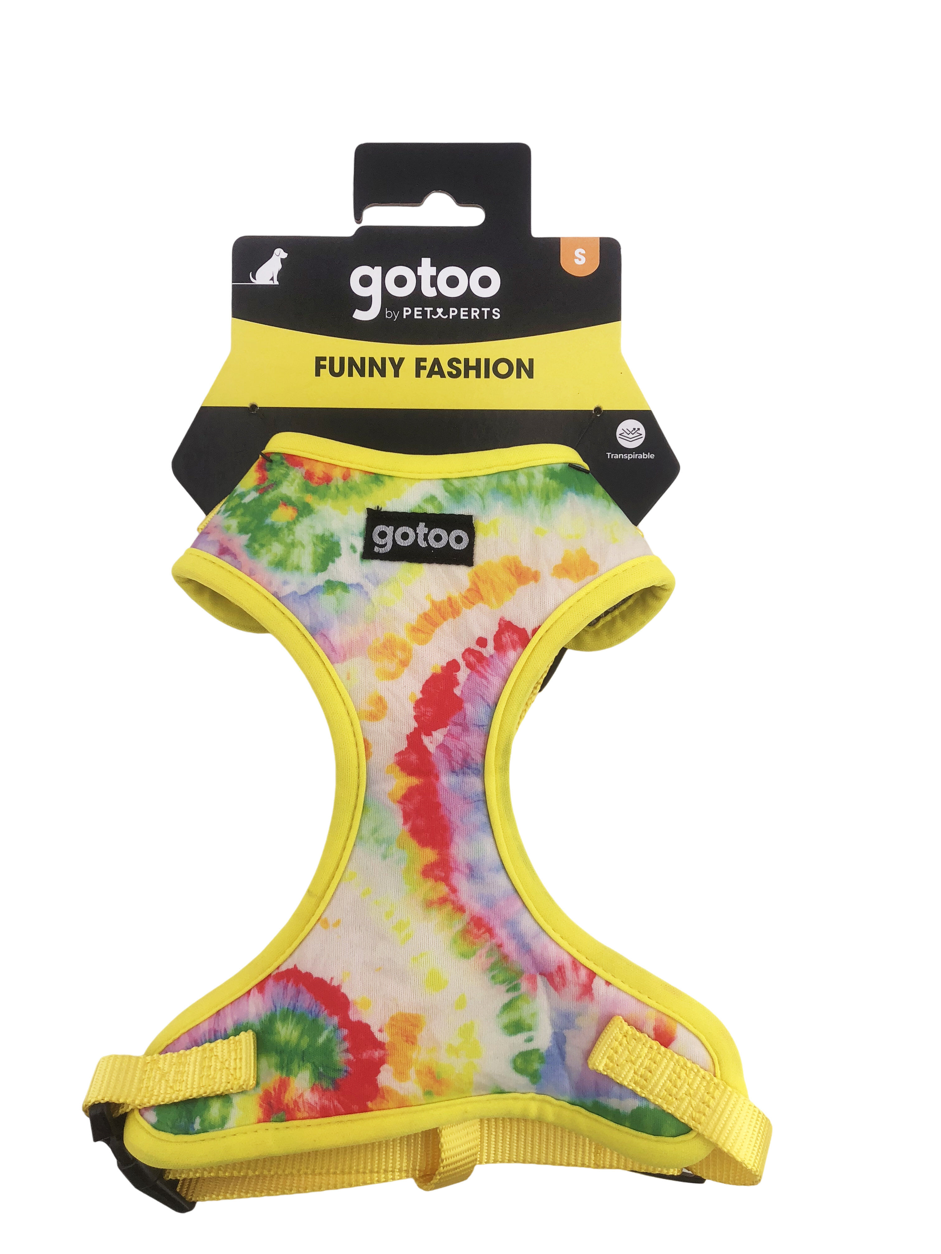 Gotoo - Harnais T-shirt &agrave; Motif Jaune pour Chien - S Image num&eacute;ro 5