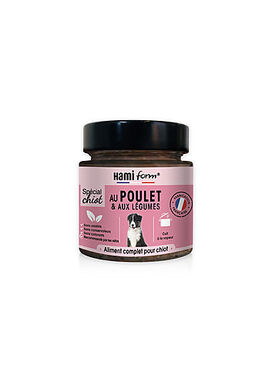 Hamiform - Pâtée Cuisinée pour chiot au poulet - 250g