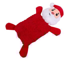 Wouapy - Jouet Père Noel + Sifflet Peluche Plate pour Chiens
