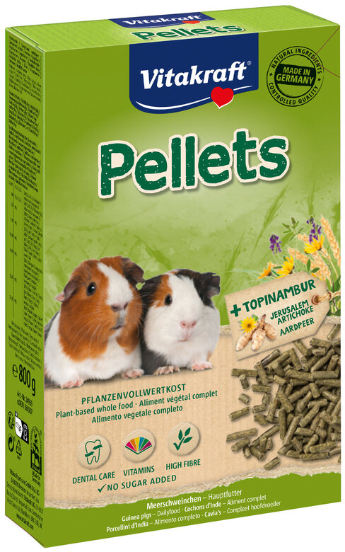 Vitakraft - Menu Complet Granulés pour Cochons d'Inde - 800g Image numéro 1 Vitakraft - Menu Complet Granulés pour Cochons d'Inde - 800g Image numéro 1