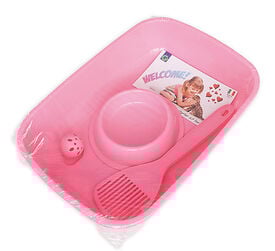 Animalis - Kit d'Accueil pour Chaton - Rose
