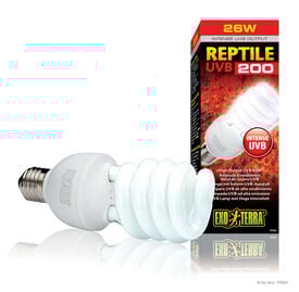 Exo Terra - Ampoule pour Terrarium Reptile UVB 200 Fluocompact - 26W