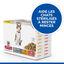 Hill's Science Plan - Sterilised Cat 12 Sachets Repas Pour Chat Stérilisé Poulet Et Saumon  - 12x85g Indicateur image numéro 2