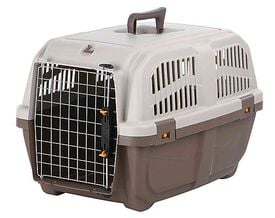 Trixie - Caisse de Transport Skudo Taupe/Sable - S : 40 x 39 x 60 cm