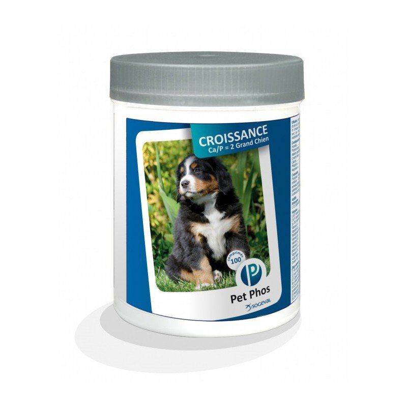 Ceva - Comprim&eacute;s Pet Phos Croissance CA/P=2 pour Grands Chiens - x100 Image num&eacute;ro 1