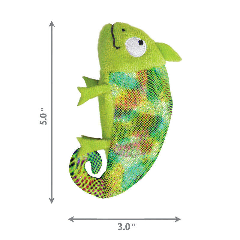 KONG - Jouet Refillables Cam&eacute;l&eacute;on pour Chats - 11cm Image num&eacute;ro 3