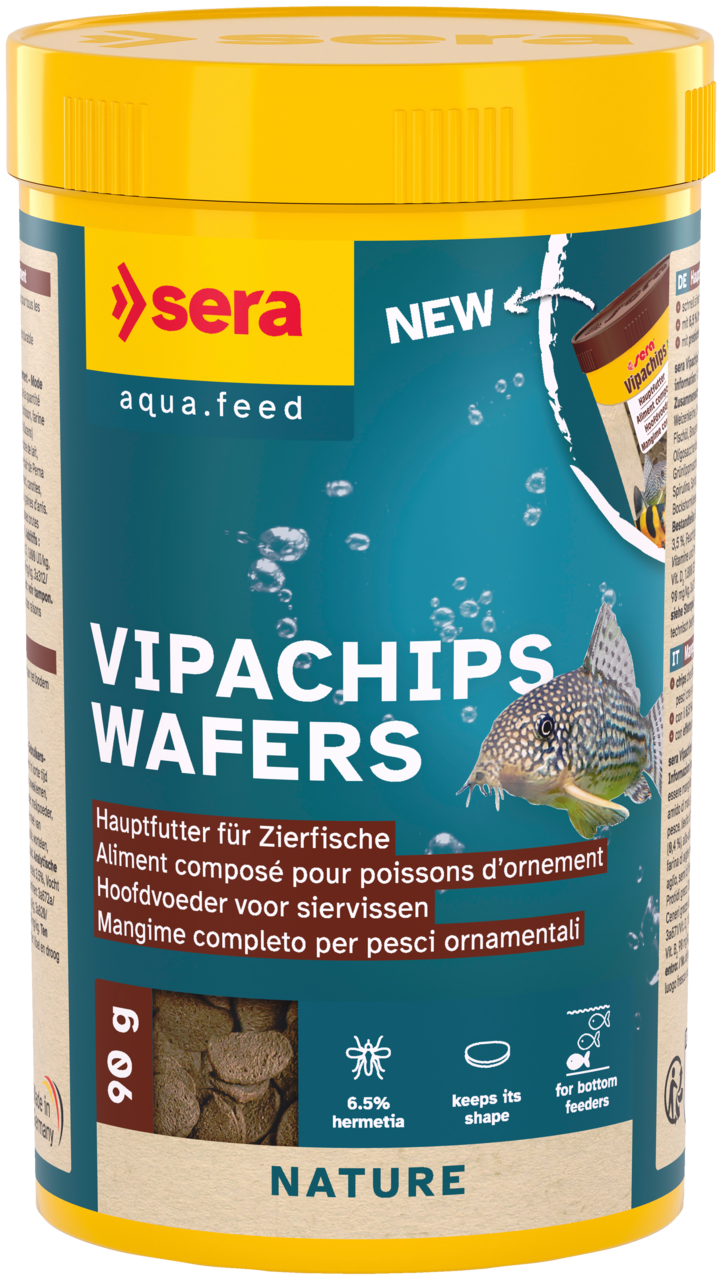 Sera - Aliments Vipachips Wafers pour Poissons du Fond - 90g/250ml Image num&eacute;ro 1