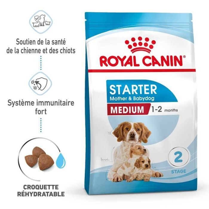 Royal Canin - Croquettes Medium Starter Mother & Babydog pour chiot - 15Kg Image num&eacute;ro 1