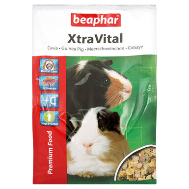 Beaphar - XtraVital, alimentation premium complète pour cochon d'Inde - 2.5 kg