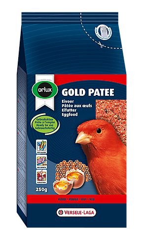 Versele Laga - Gold P&acirc;t&eacute;e Orlux Rouge aux &OElig;ufs pour Oiseau - 250g Image num&eacute;ro 1
