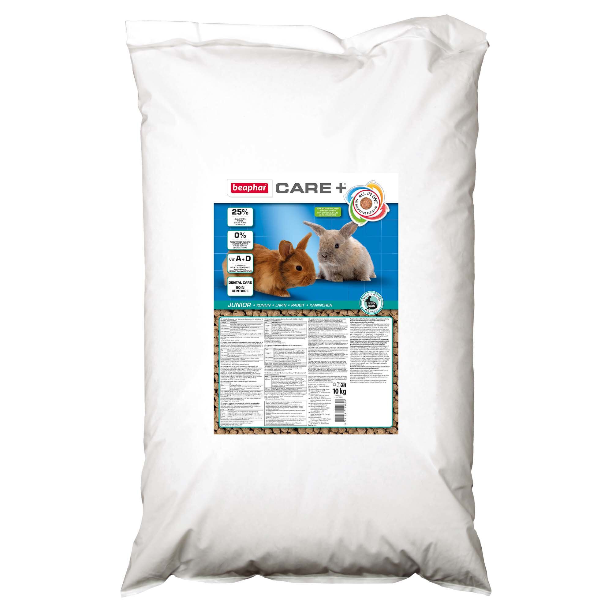 Beaphar - CARE+ alimentation premium compl&egrave;te extrud&eacute;e All in one pour lapin junior - 10 kg Image num&eacute;ro 1