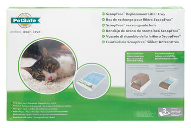 Scoopfree - Litière de Rechange Cristal Premium pour Chats - x3