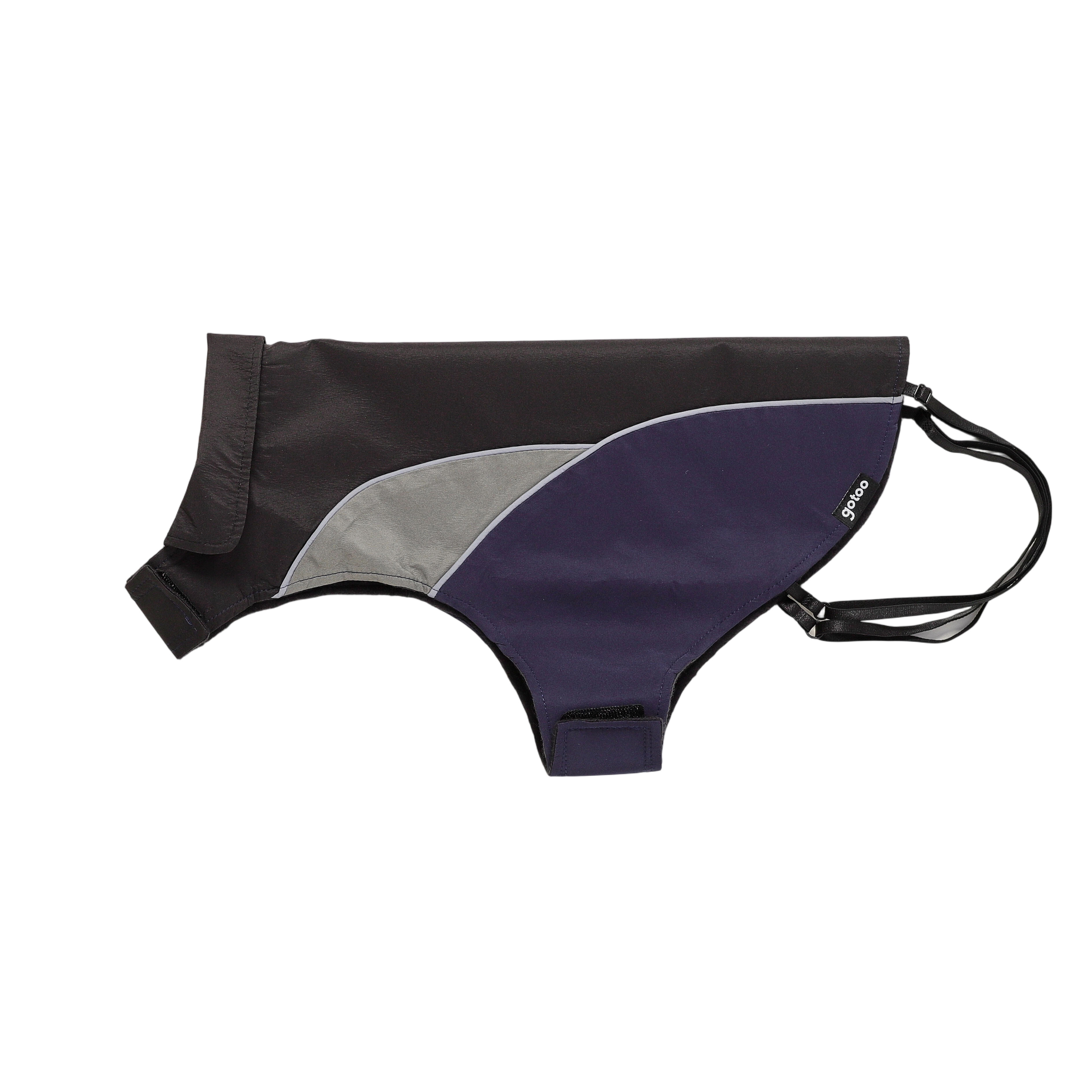 Gotoo - Manteau Imperm&eacute;able Bleu pour Chiens - 40cm Image num&eacute;ro 2