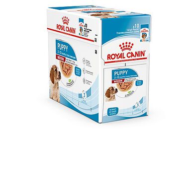 Royal Canin - Sachets Puppy Medium en Sauce pour Chiot - 10x140g