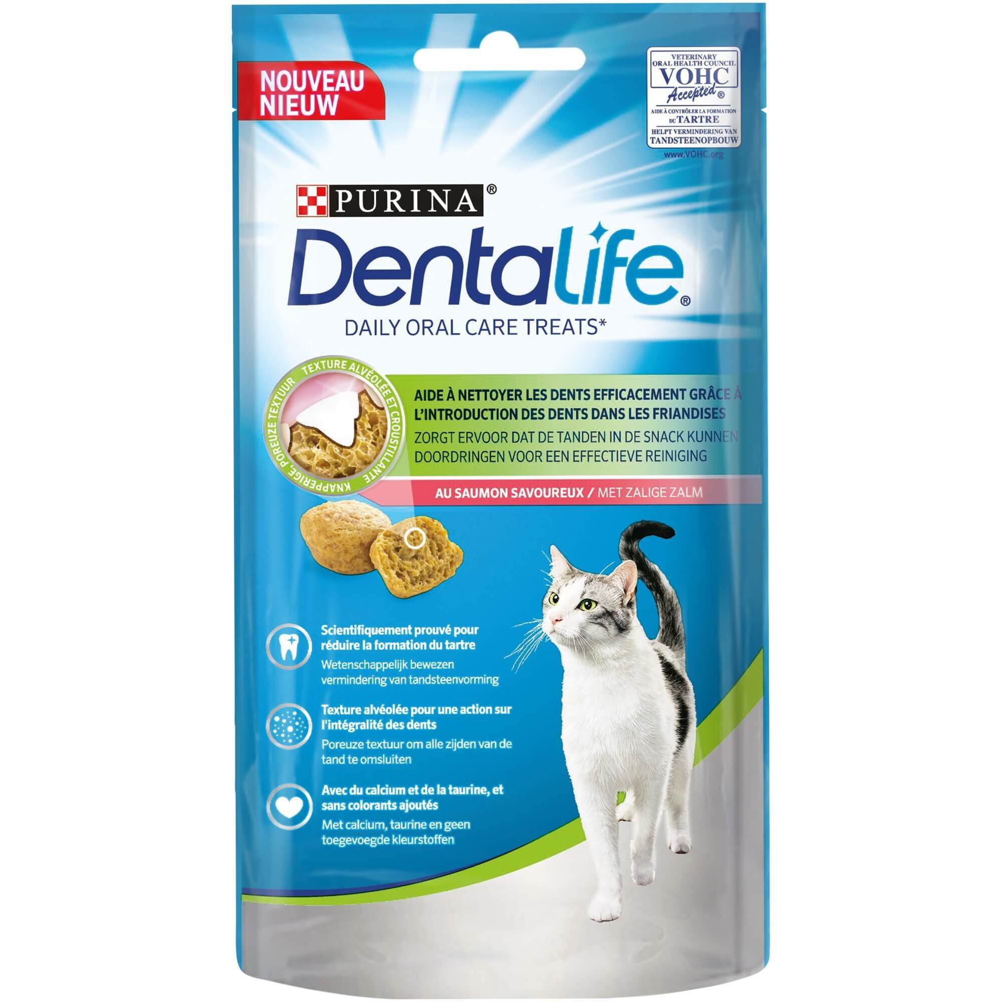 Dentalife - Friandises au Saumon pour Chat - 40g Image num&eacute;ro 1