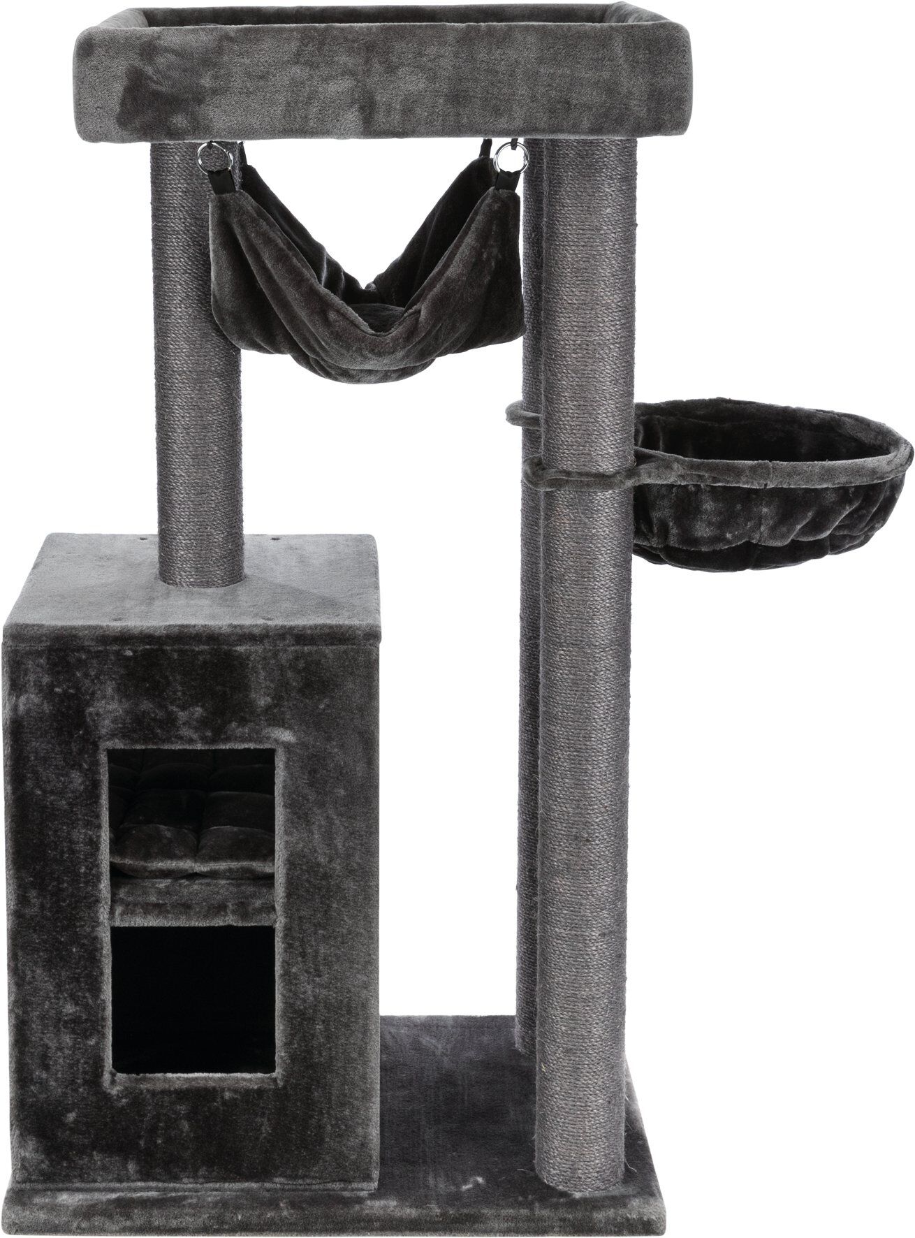 Trixie - Arbre &agrave; Chat XXL Amadeus Anthracite pour Chat - 163cm Image num&eacute;ro 6