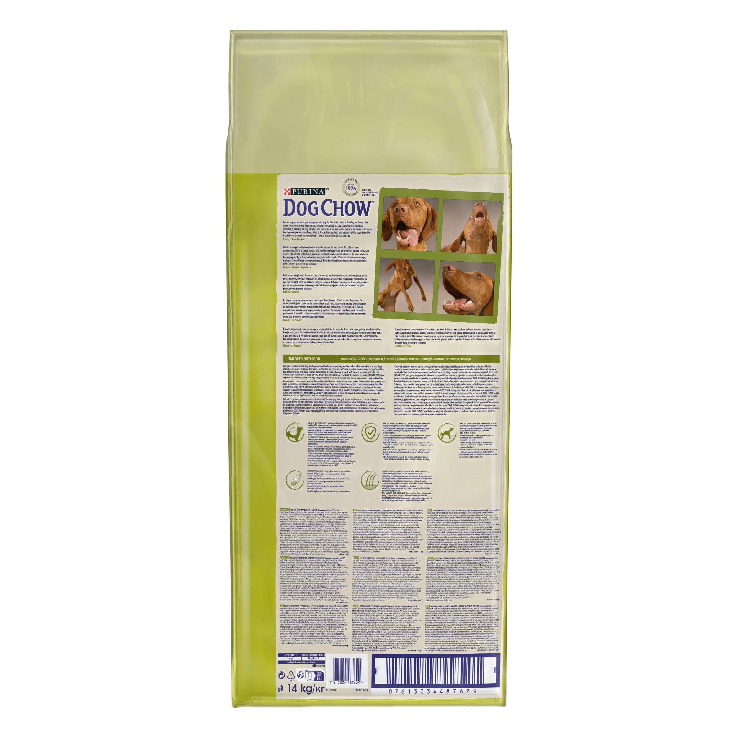 Dog Chow - Chien Adult avec du Poulet - 14 Kg Image num&eacute;ro 5
