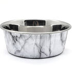 Animalis - Gamelle en Inox Antidérapante Marble pour Chiens - 1900ml image number null