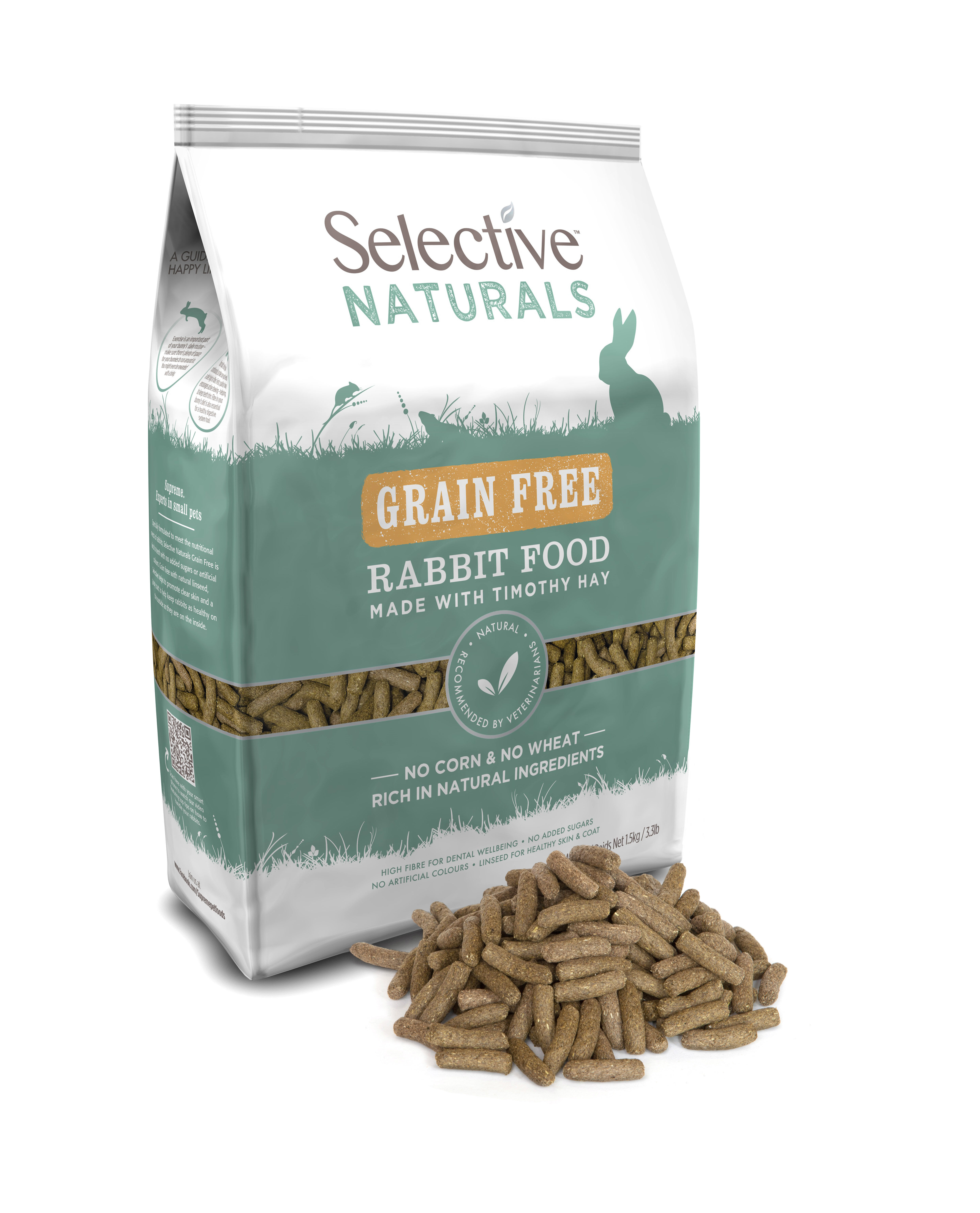 Supreme Science - Selective Naturals Grain Free pour Lapin - 1,5Kg Image num&eacute;ro 2