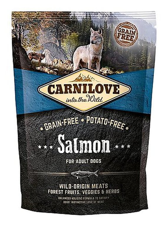 Carnilove - Croquettes Saumon pour Chien - 1,5Kg Image numéro 1 Carnilove - Croquettes Saumon pour Chien - 1,5Kg Image numéro 1
