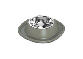 Animalis - Gamelle en Inox Soft Gris pour Chat