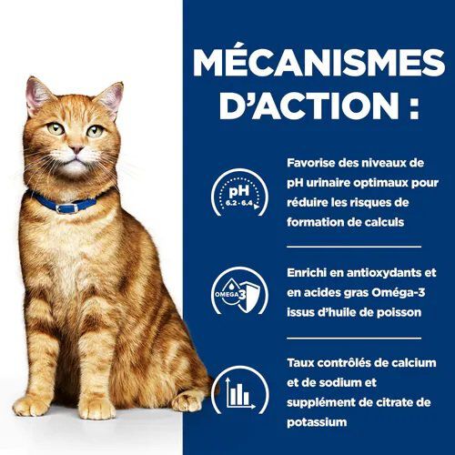 Hill's - Croquettes Prescription Diet C/D Urinary Care au Poulet pour Chats - 1,5Kg Image num&eacute;ro 4