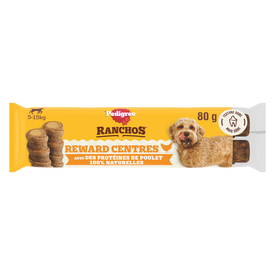 Pedigree - Friandise Ranchos Rouleaux au Poulet pour Chiens - 80g