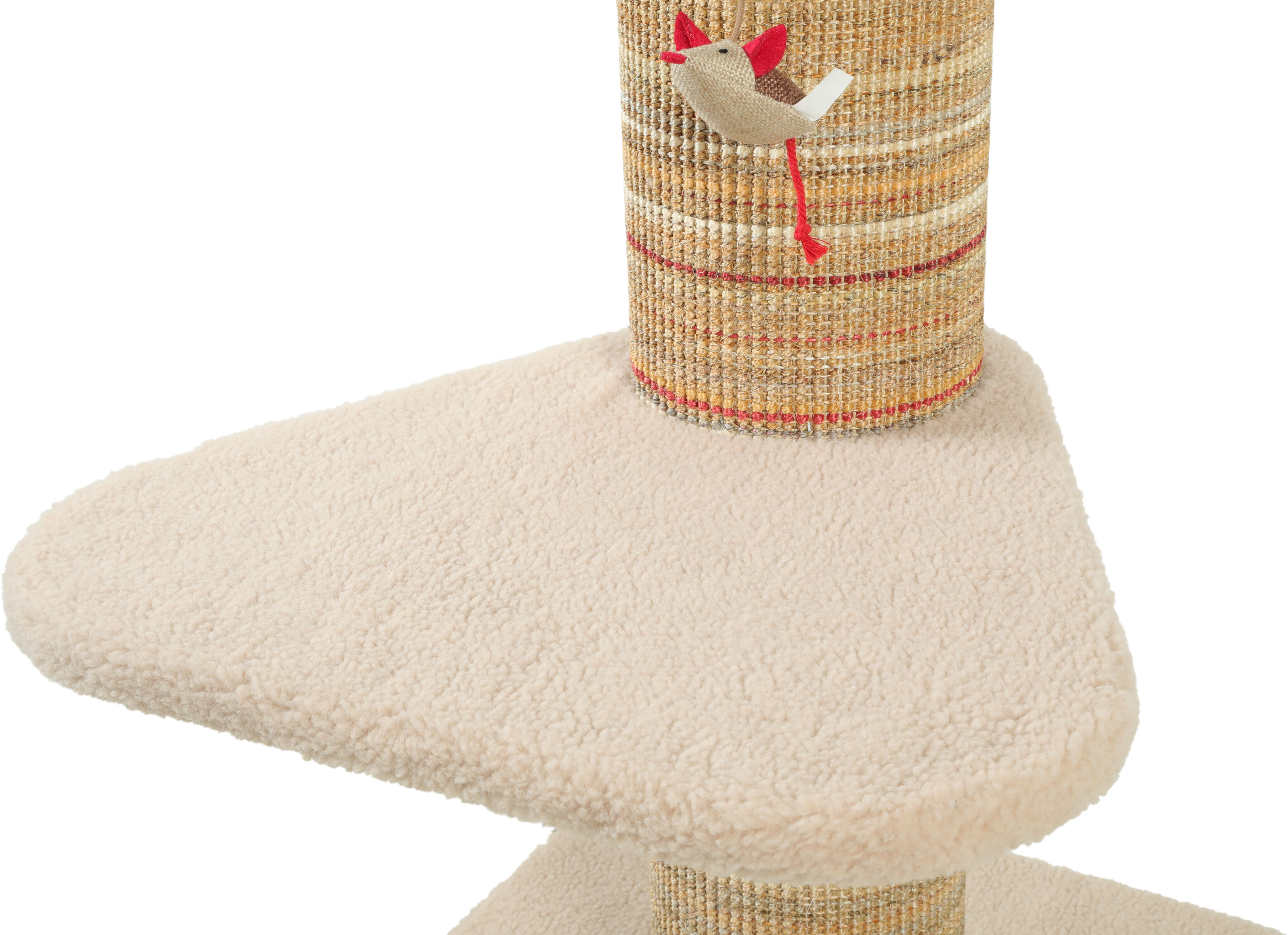 Zolux - Arbre &agrave; Chat Bor&eacute;al Beige pour Chats - &Oslash;17x95cm Image num&eacute;ro 2