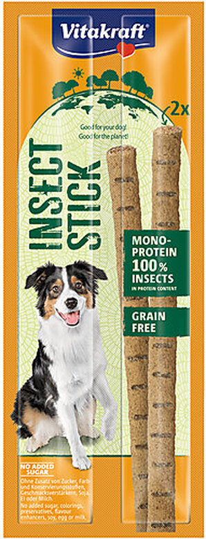 Vitakraft - Friandises Bâtonnets Insect Stick pour Chien - x2 image number null