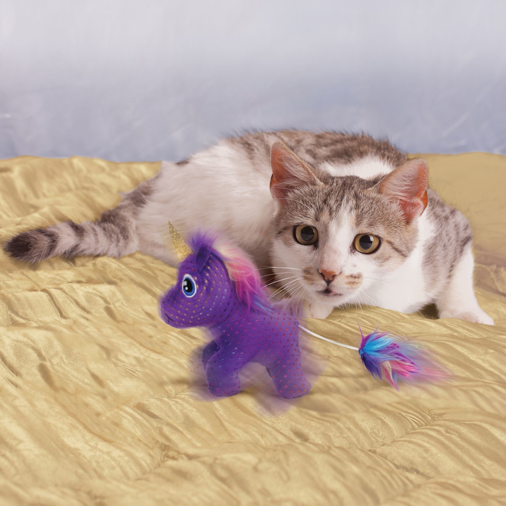 KONG - Jouet Licorne Enchant&eacute;e pour Chat Image num&eacute;ro 5