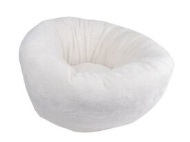 Dog's Fashion - Coussin Rasty Blanc pour Chats - 45x25cm