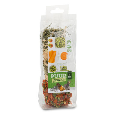 Witte Molen - Barre De Foin Puur Pauze Carotte & Pois - 70g