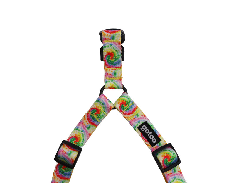 Gotoo - Harnais à Motif Jaune pour Chien - XS Image numéro 2 Gotoo - Harnais à Motif Jaune pour Chien - XS Image numéro 2