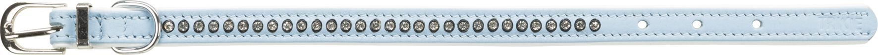 Trixie - Collier En Cuir Strass Bleu XXS-XS pour Chien - 20cm Image num&eacute;ro 1