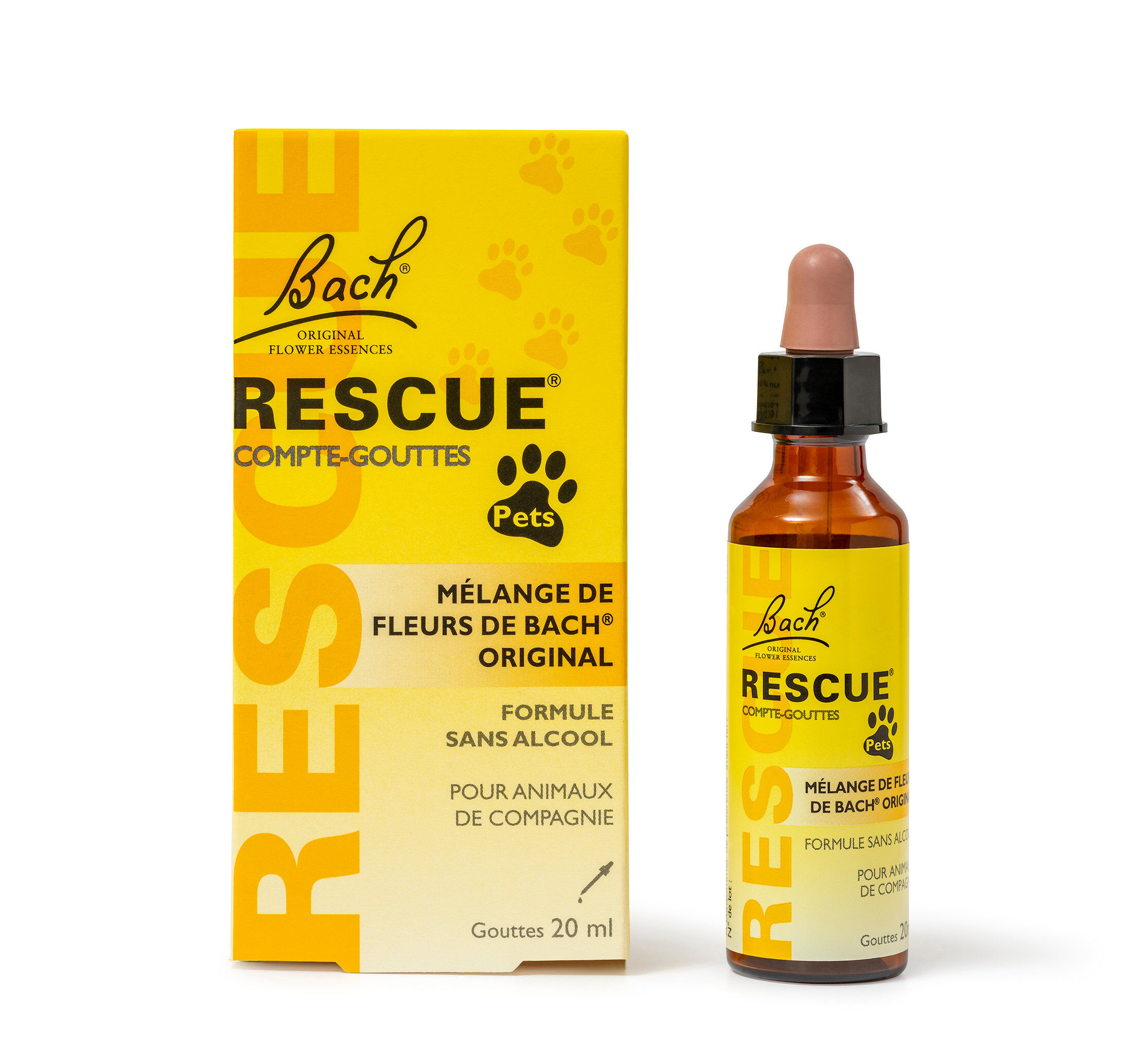 Rescue Pets - M&eacute;lange Compte-gouttes Fleurs de Bach - 20ml Image num&eacute;ro 7