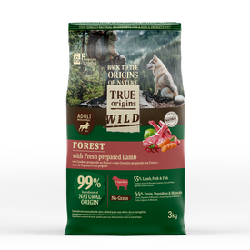 True Origins Wild - Croquettes &agrave; l'Agneau pour Chiens Adultes