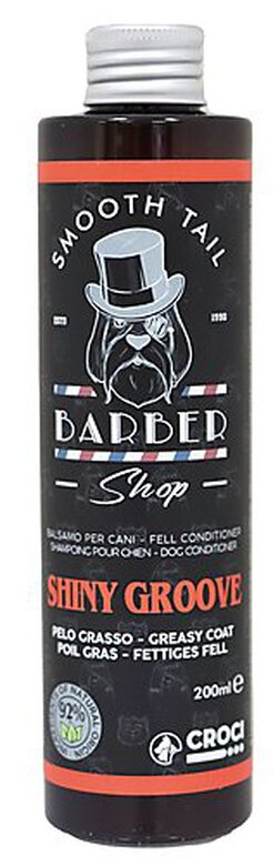 Croci - Shampoing BARBERSHOP Shiny Groove Poils Gras pour Chien - 200ml image number null