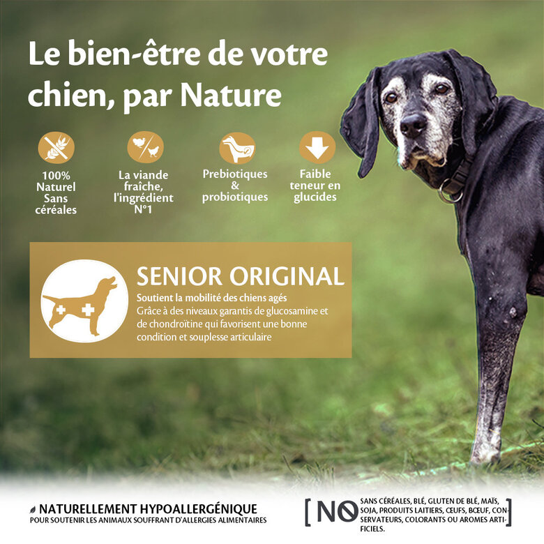 Wellness CORE - Croquettes Senior Dinde et Poulet pour Chien - 1,8Kg Image numéro 2 Wellness CORE - Croquettes Senior Dinde et Poulet pour Chien - 1,8Kg Image numéro 2