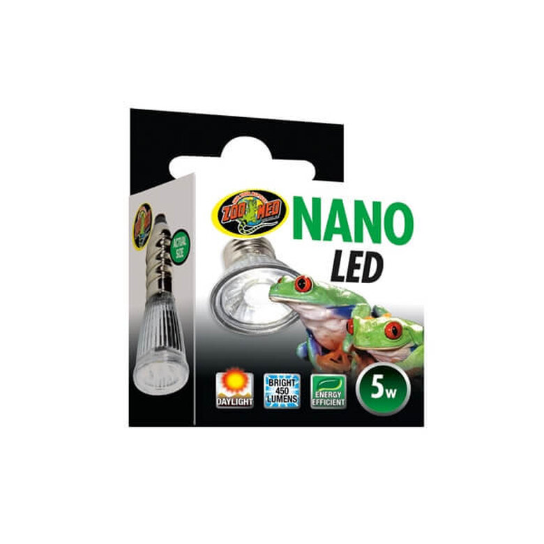 Zoomed - Ampoule Éclairante ES-5NE LED Nano pour Terrarium - 5W Image numéro 1 Zoomed - Ampoule Éclairante ES-5NE LED Nano pour Terrarium - 5W Image numéro 1