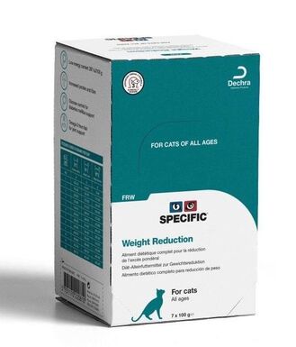 Dechra - Pâtée Specific Weight Reduction pour Chats - 7x100g