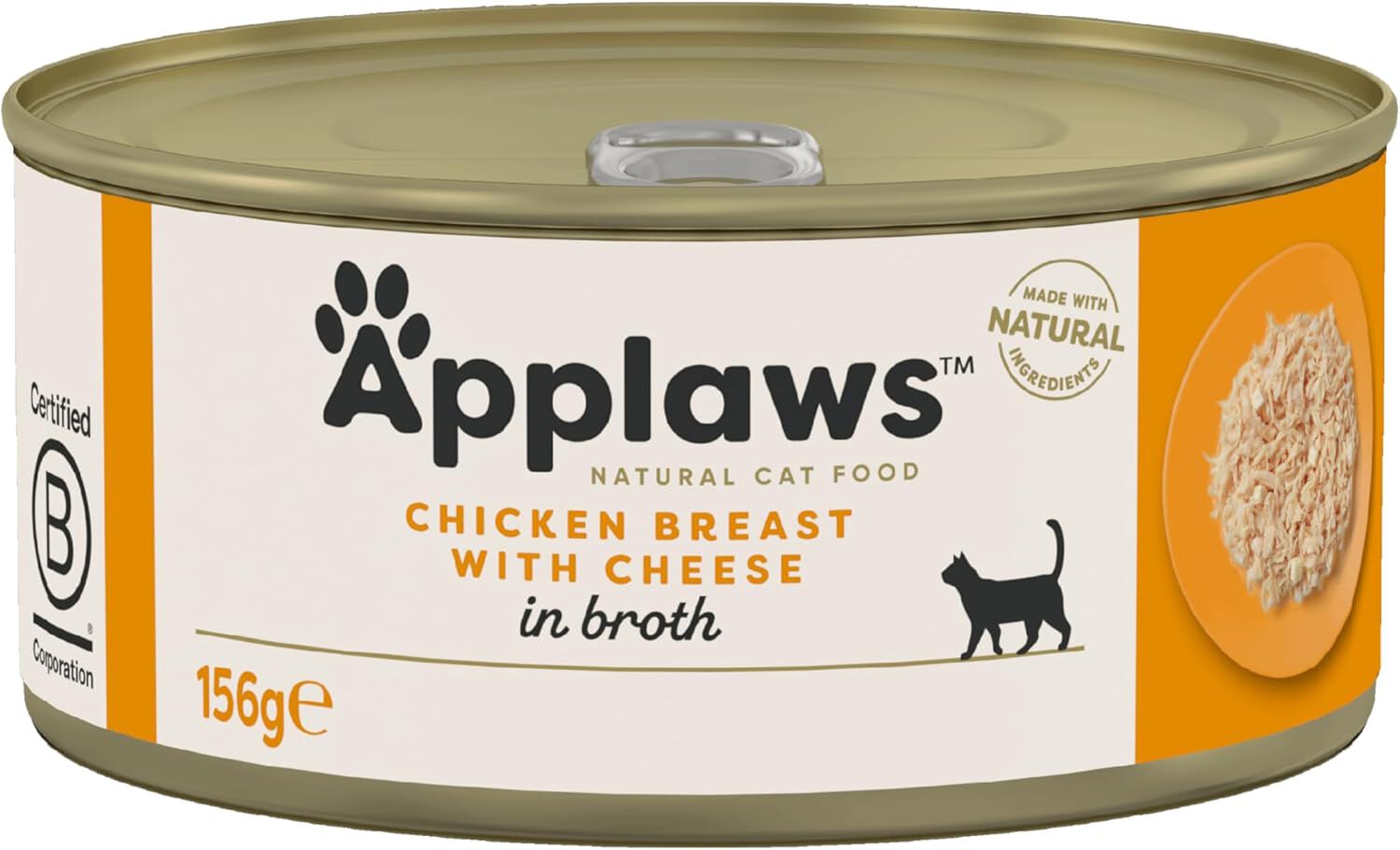Applaws - Boite Poitrine de Poulet avec Fromage pour Chats - 70g Image num&eacute;ro 1