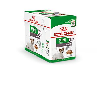 Royal Canin - Sachets Mini Ageing 12+ en Sauce pour Chien - 12X85g