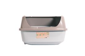 Nice Care - Bac à Litière Maryloo Anti-projections avec Poignées pour Chats