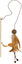 Flamingo - Jouet Penken Canne à pêche avec Balle pour Chats - 27cm Indicateur image numéro 2