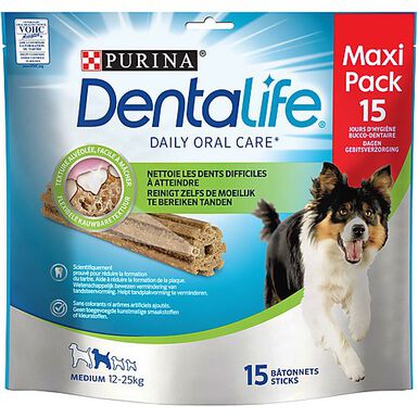 Dentalife - Bâtonnets à Mâcher Medium pour Chien - 345g