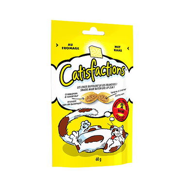 Catisfactions - Friandises au Fromage - 60g