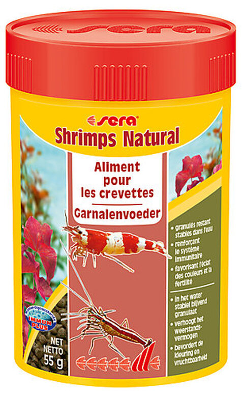 Sera - Aliments Shrimps Natural pour Crevettes - 100ml image number null