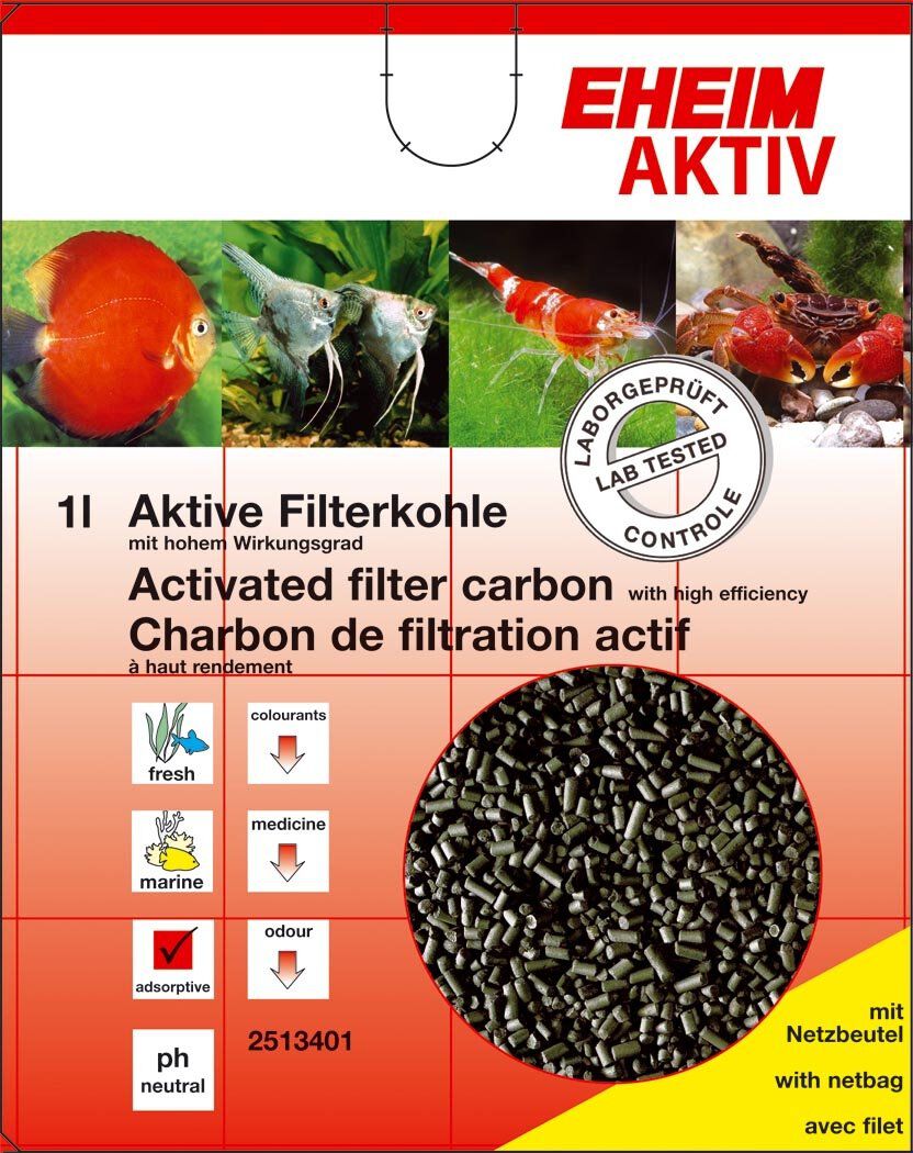 Eheim - Charbon Super Actif avec Filet Ehfiaktiv - 1L Image num&eacute;ro 1