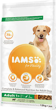 Iams - Croquettes pour Vitalité à l'agneau Pour Chien Adulte Grande Race